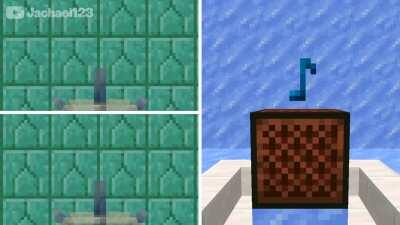 I recreated Waterfall with only Minecraft water and ice noises!