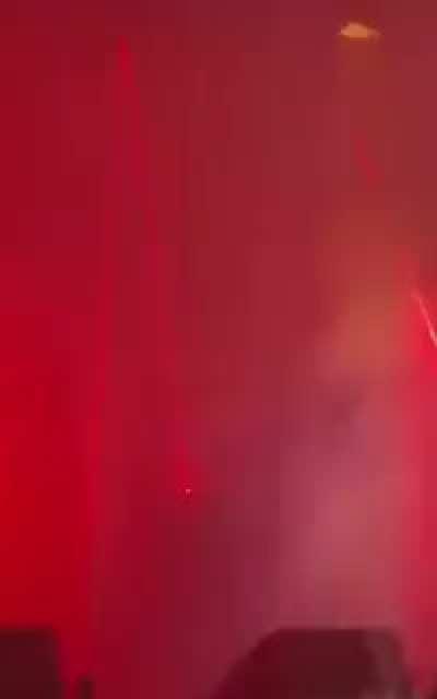 bro sounds like he getting acid poured on him