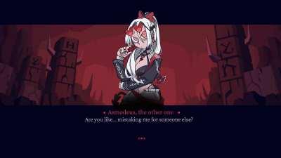 [OC] I made a fake scenario with my OC who is coincidentally called Asmodeus.