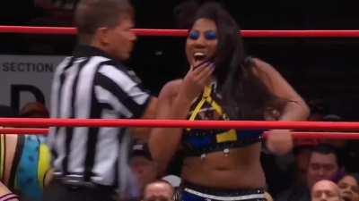 Billie's slow transformation into Athena's monster continues as they get the win in tag team action!