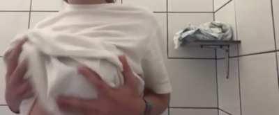 Day starting with the shower