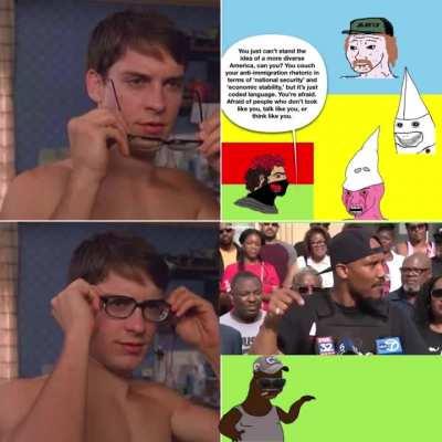 You can’t just go off script like that