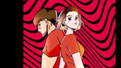 a pewdiepie jojo anime intro i animated... took over 10 hours but i think its pretty cool