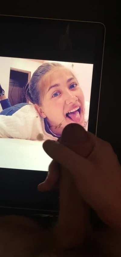 Tributed my gf’s sister