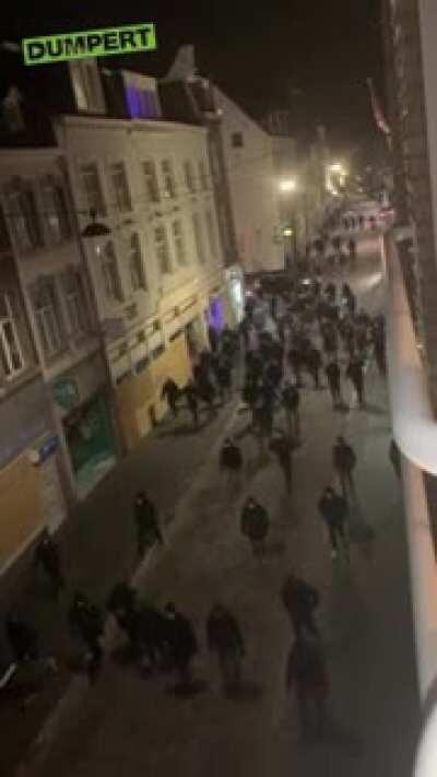 True Dutchmen have been patrolling the streets to protect the neighbourhoods from rioters.