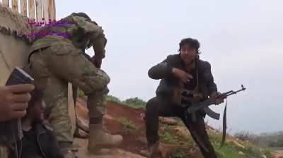 Jaysh al-Izza (Army of Glory) clashes with regime forces near Maharda, Hama - March 22, 2017