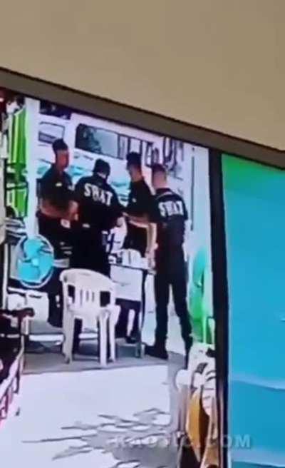 Man Accidentally Shoots Fellow Officer While Cleaning Gun