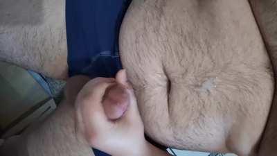 Who else is a fan of a good cumshot on a bear?