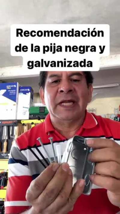 ¿Estamos hablando de tornillos, verdad?