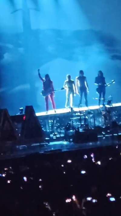 First time going to a concert in a while