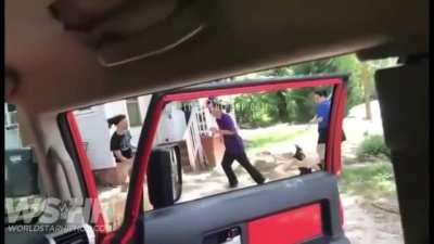 BONG and the fight is over.