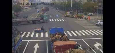 The enemy preys upon an unsuspecting road worker. He was double teamed. He didn’t stand a chance.