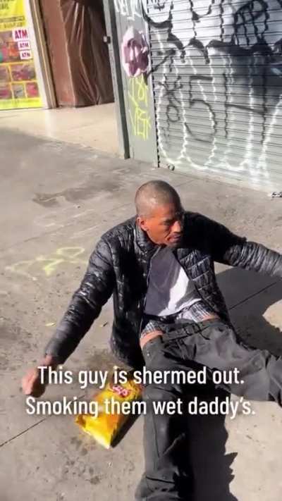 Another day in DTLA. Too much sherm.