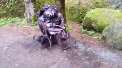 An awesome cosplay of the Garthim creature from the Dark Crystal