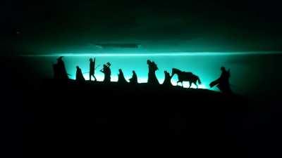 Its not much but with some foam board and patience, plus some LEDs we can finally be the fellowship.