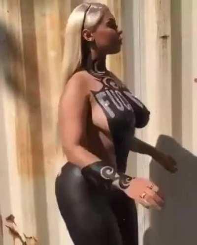 She's taking dick for $$$