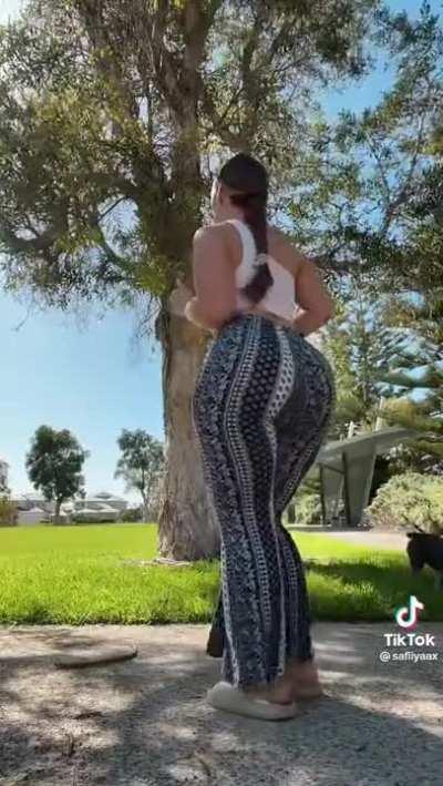 Just a PAWG and her 🐕