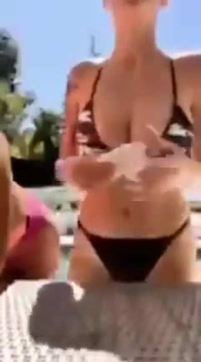 She loves the Pool