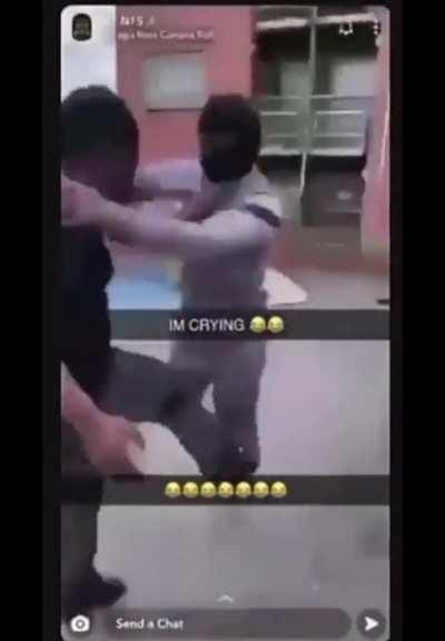 Just another roadman fight