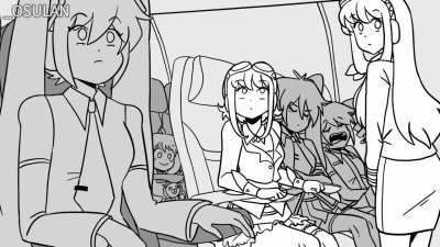 Miku afraid of Paris