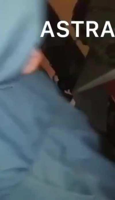 RU POV - Oleksandrovska, Donetsk - a civilian woman is livid after Chechen soldiers commandeer her private home, steal her safe's belongings and trash the place