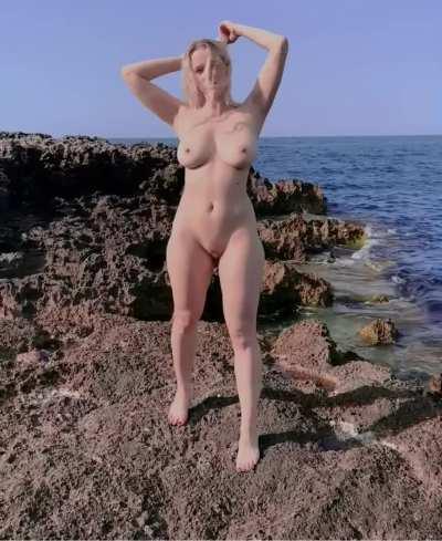 What do you mean this is not a nudist beach?