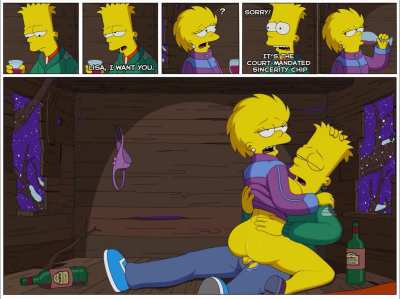 Bart and Lisa in the Treehouse (Sfan) [The Simpsons]