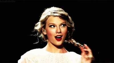 Having Taylor play with her hair while a big strong man slides his cock down my throat.