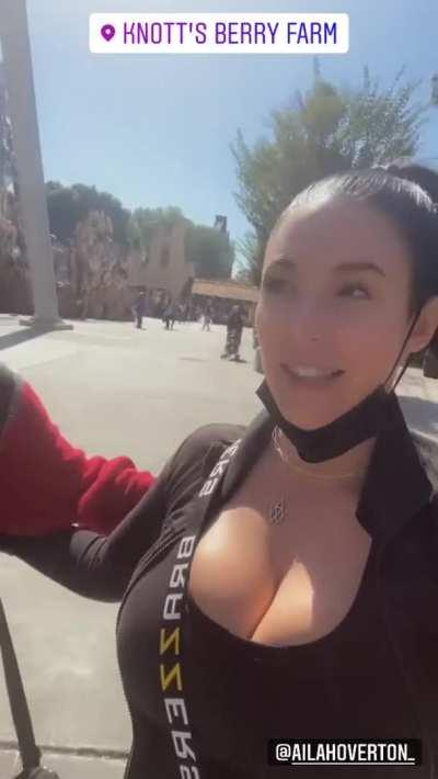 Walking with Gabbie Carter