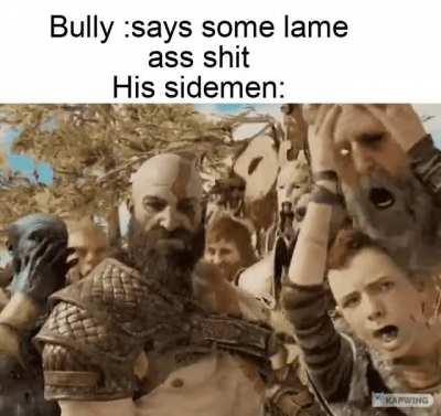 Unfortunately bully hum hi the