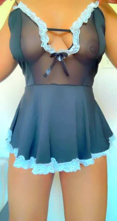 Can I sit on your hard cock? I want you to feel how wet I am