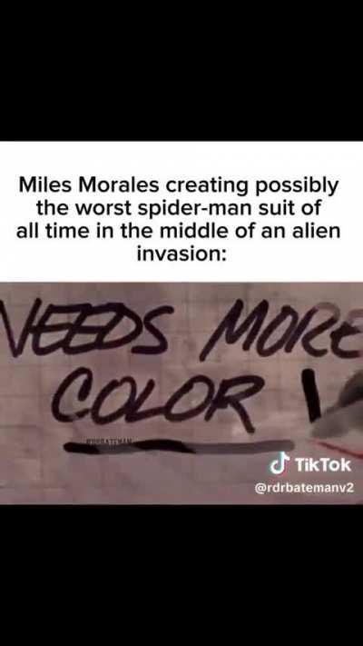 that suit is the physical manifestation of uncle Aaron's trash beat