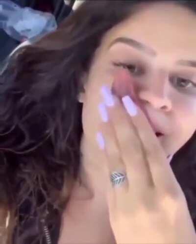 Tongue game on point