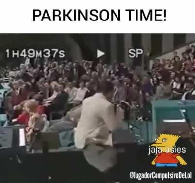 Parkinson time!