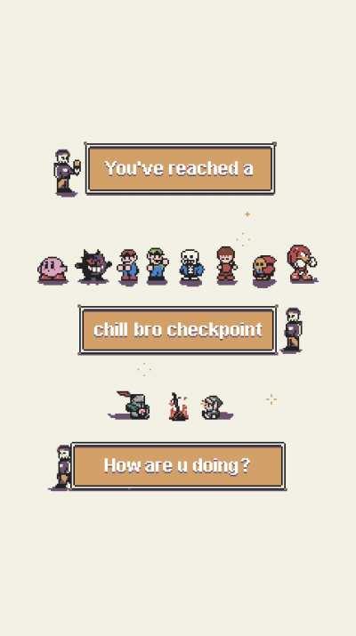 chill bro checkpoint