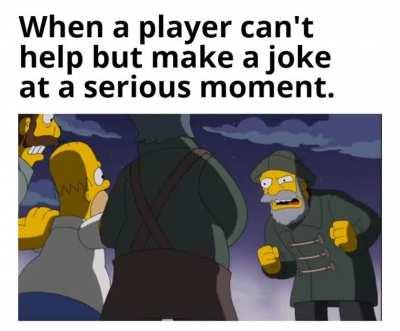 Your ruining the atmosphere 