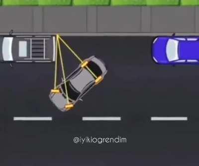 Sabes como estacionar? Aca un truquito...