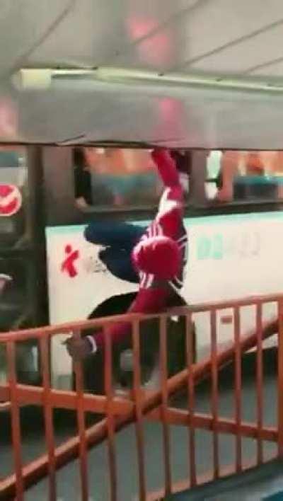 Leaked footage of Spider-Man 3