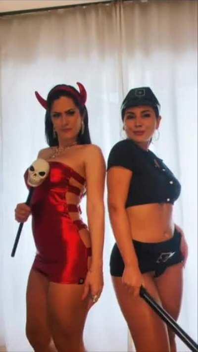 Sayuri Syor and Amanda Smell