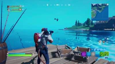 TIL you can rocket ride a shark