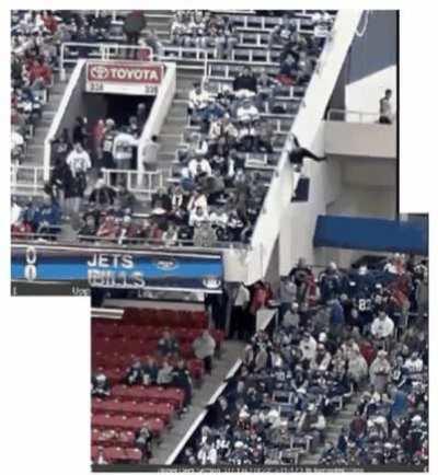 Not the way to see a ballgame.