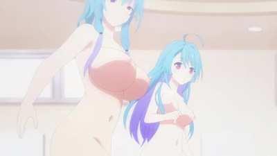 Uncensored bath scene from Azur Lane