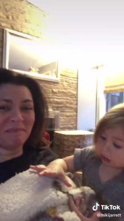 She’s probably still wondering which finger her mom ate