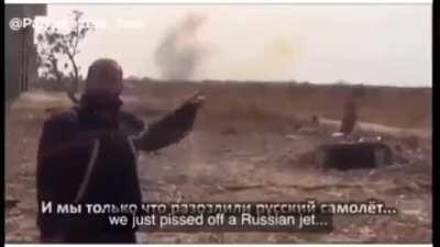 When you intervene in Syria but the terrorists are too dumb