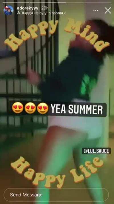 Her inner thot needs to come already