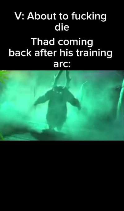 Thad has returned...