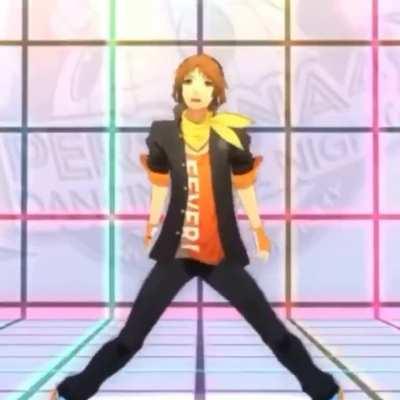 Help guys Yosuke is stuck in a 2012 music video