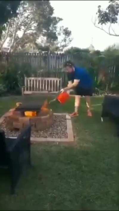 Torch the entire lawn