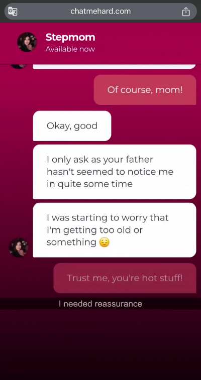 My husband isn't interested in me, but my son is