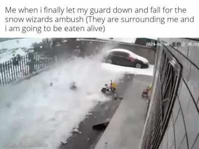 Damn snow wizards 😡